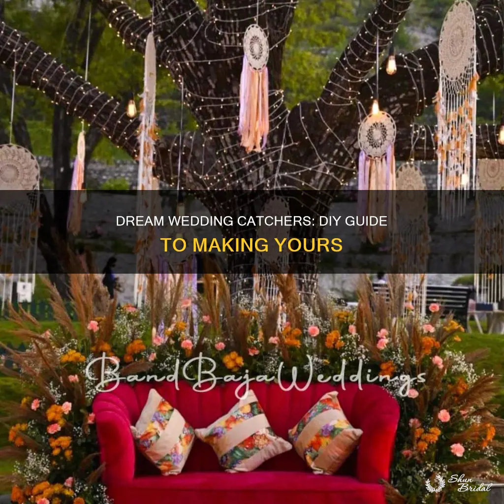 how to make wedding dream catchers