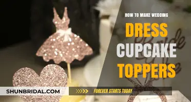 Crafting Wedding Dress Cupcake Toppers: A Step-by-Step Guide