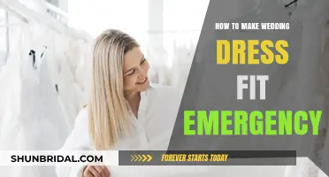 Emergency Wedding Dress Fitting: Quick Fixes for Your Big Day