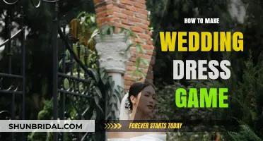 Creating a Wedding Dress: The Game
