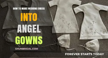 Transforming Wedding Dresses: Angel Gowns for Babies