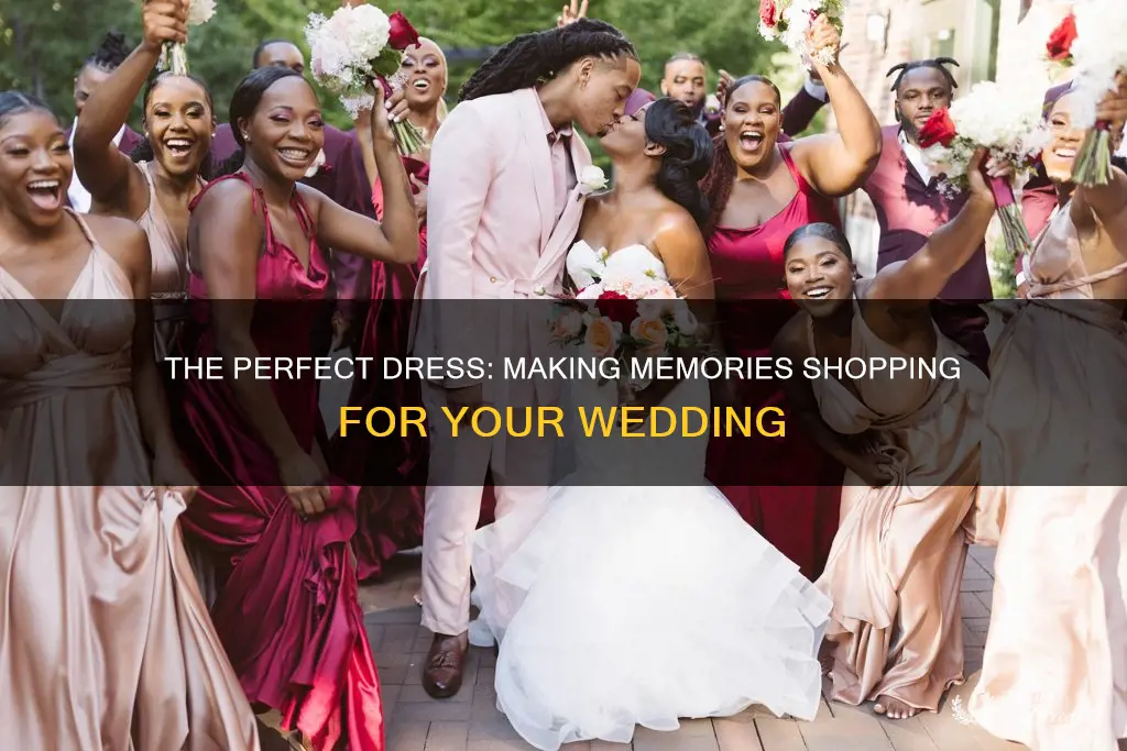 how to make wedding dress shopping memorable
