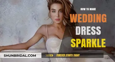 Make Your Wedding Dress Dazzle and Sparkle