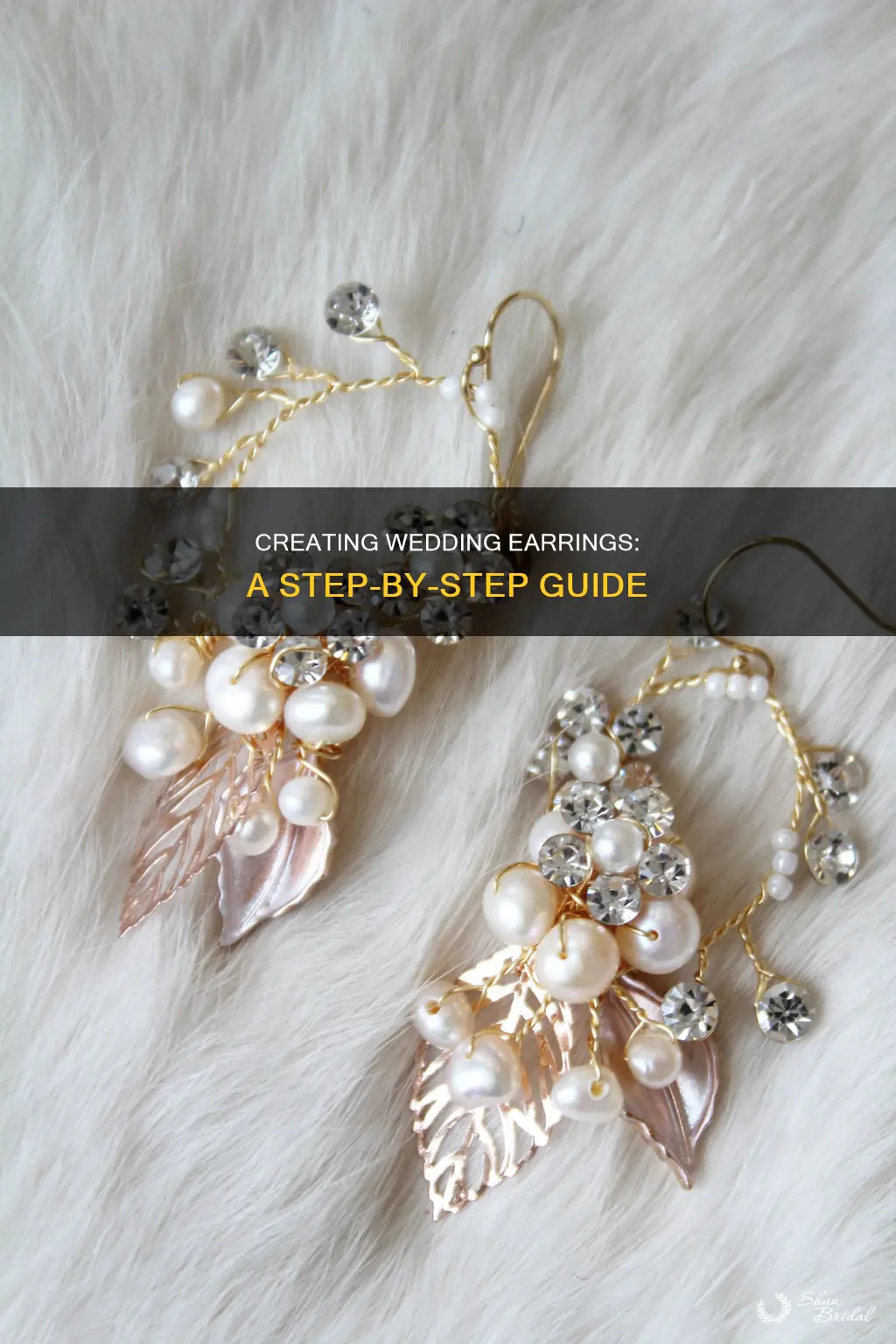 how to make wedding earrings