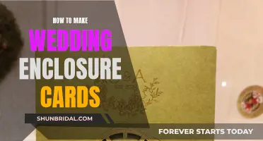 Creating Wedding Enclosure Cards: A Step-by-Step Guide