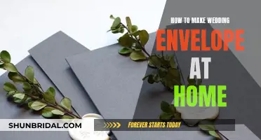 Creating Wedding Envelopes: DIY Home Crafting Guide