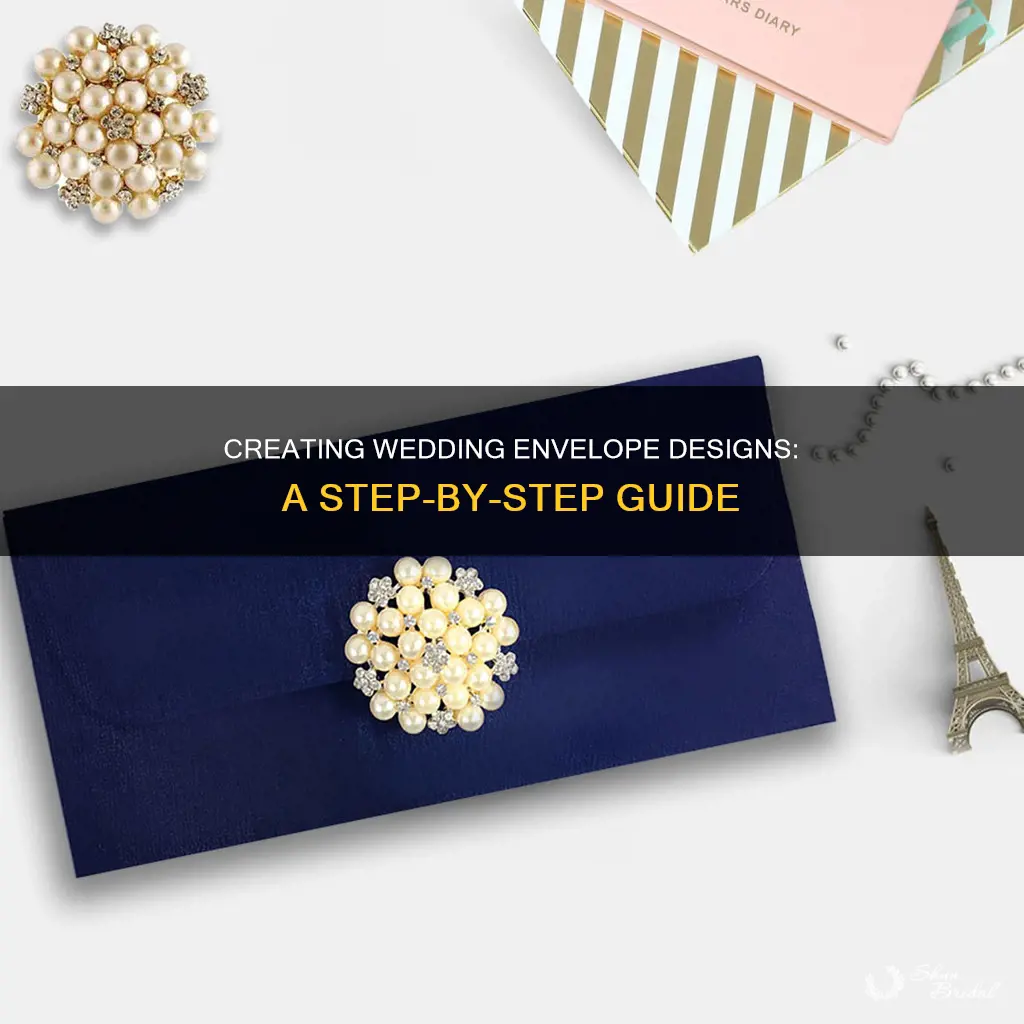 how to make wedding envelope design