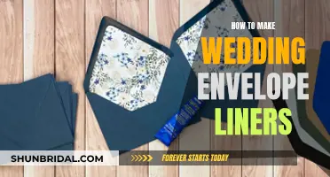 Creating Wedding Envelope Liners: A Step-by-Step Guide