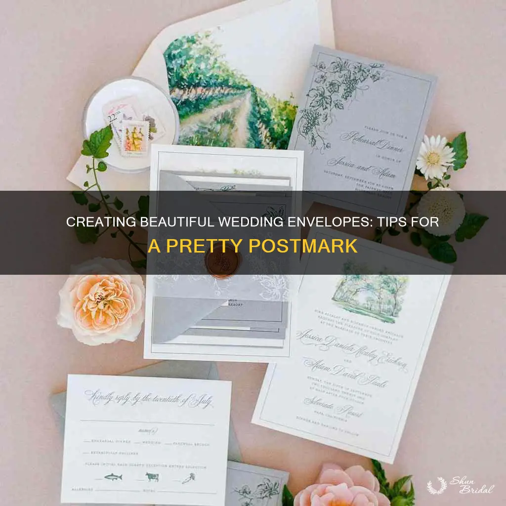 how to make wedding envelopes pretty