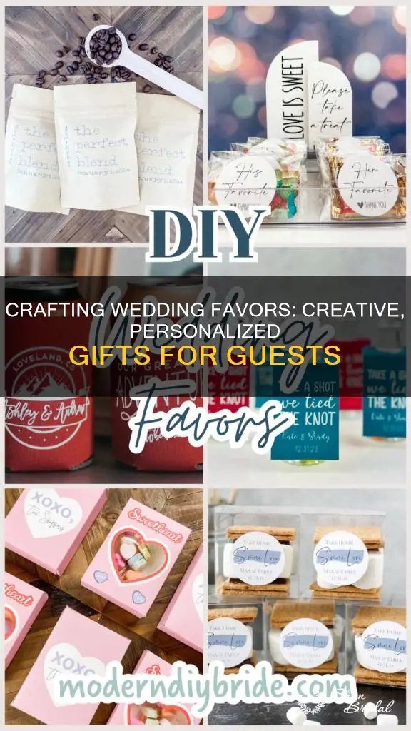 how to make wedding favors