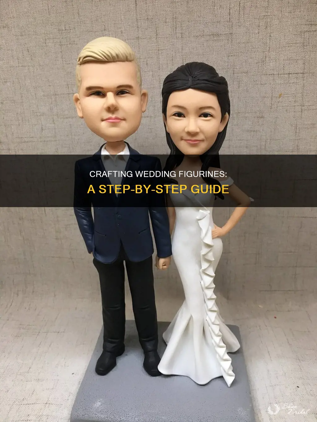 how to make wedding figurines