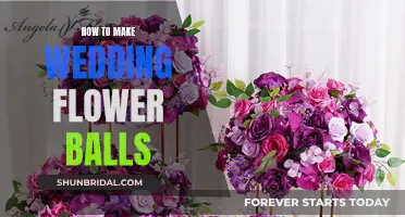 Creating Beautiful Wedding Flower Balls: A Step-by-Step Guide