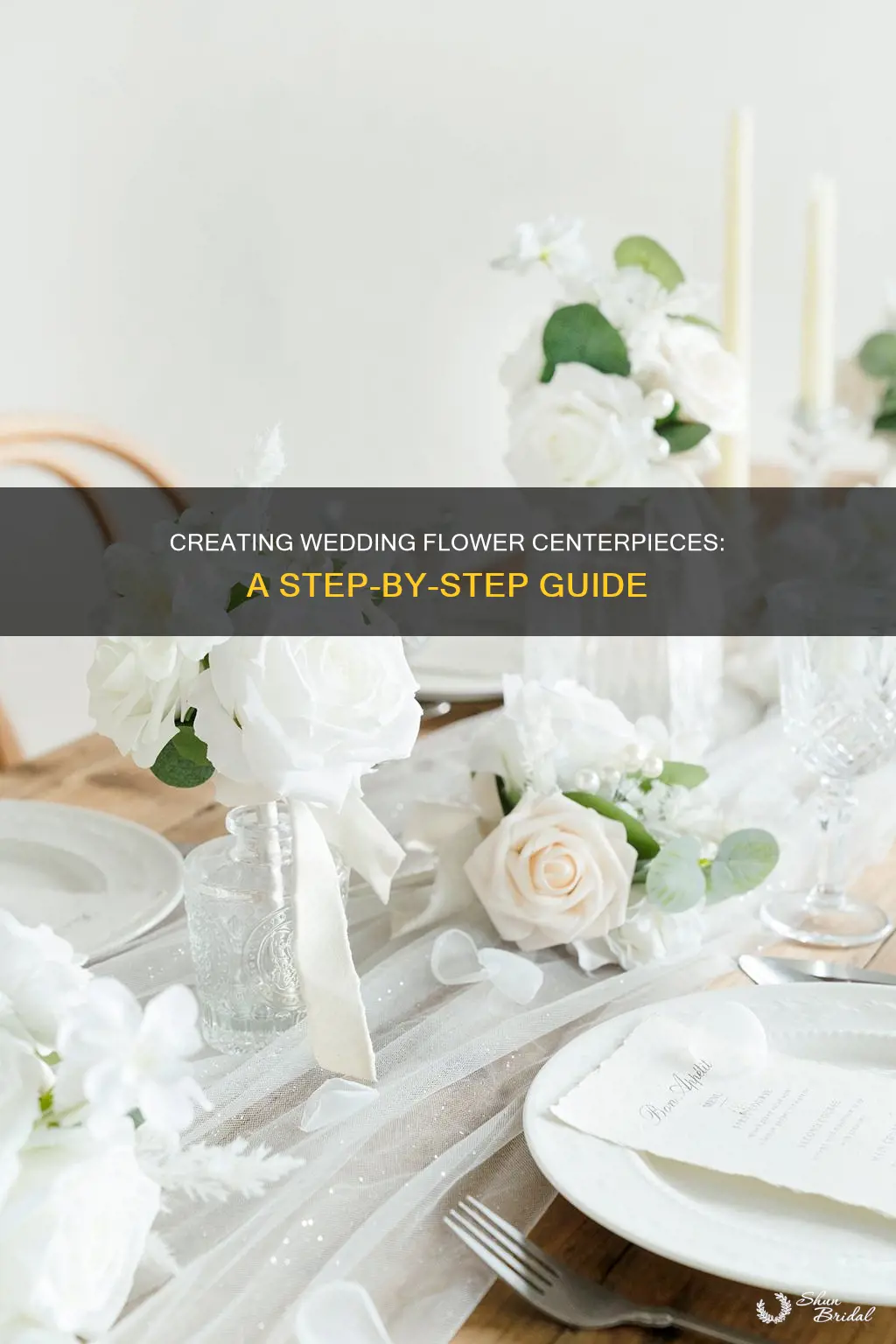 how to make wedding flower centerpiece arrangements