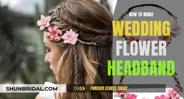 Creating a Floral Headband for Your Wedding Day