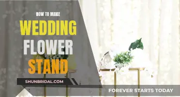 Crafting Wedding Flower Stands: A Step-by-Step Guide