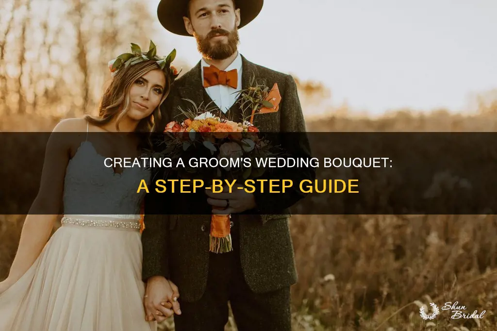 how to make wedding flowers for groom