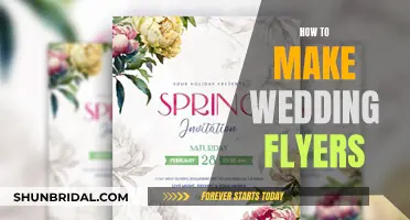 Designing Wedding Flyers: A Guide to Creative Invites