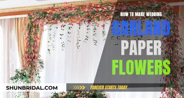 Crafting Wedding Garland Paper Flowers: A Step-by-Step Guide