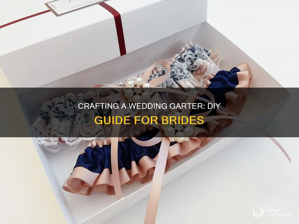 how to make wedding garter