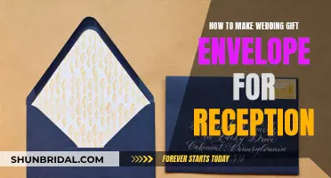 Creating Wedding Gift Envelopes: A Guide for the Perfect Reception