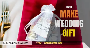 Crafting a Wedding Gift: Tips for Thoughtful Presents