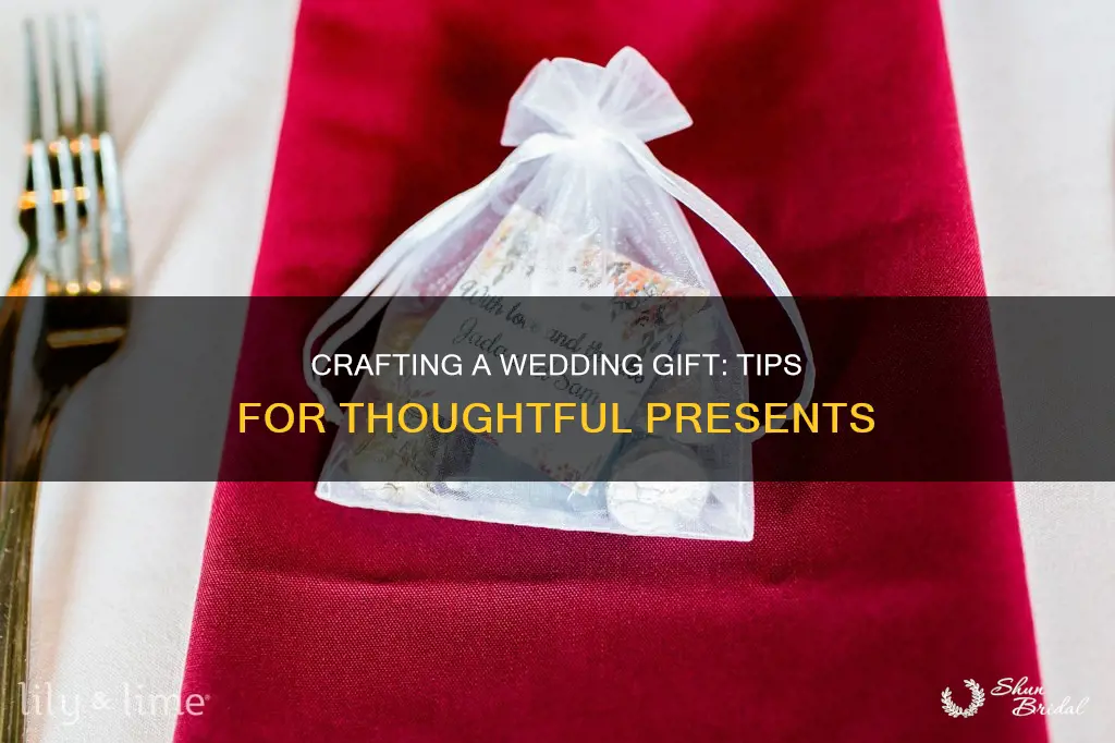 how to make wedding gift