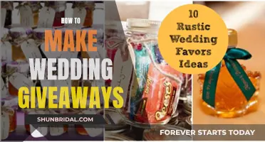 Crafting Wedding Giveaways: A Guide to Making Your Own