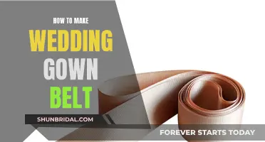 Creating a Wedding Gown Belt: A Step-by-Step Guide