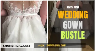 Creating a Wedding Gown Bustle: A Step-by-Step Guide