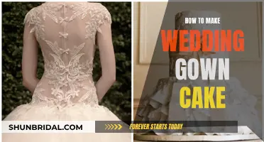 Creating a Wedding Gown Cake: A Step-by-Step Guide