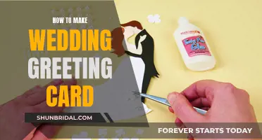 Crafting a Wedding Greeting Card: A Step-by-Step Guide