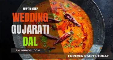 Authentic Gujarati Dal: A Traditional Wedding Dish