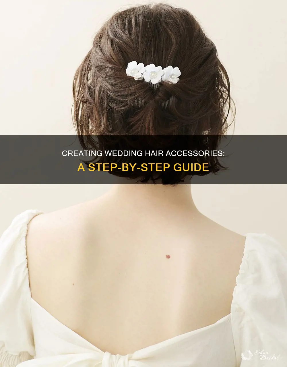 how to make wedding hair accessories