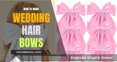 Creating Wedding Hair Bows: A Step-by-Step Guide