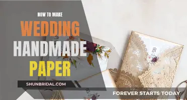 Handmade Wedding Paper: Crafting a Memorable Day