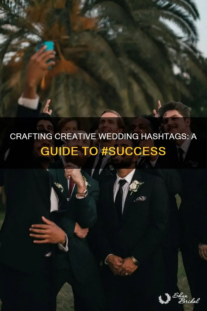 how to make wedding hastags