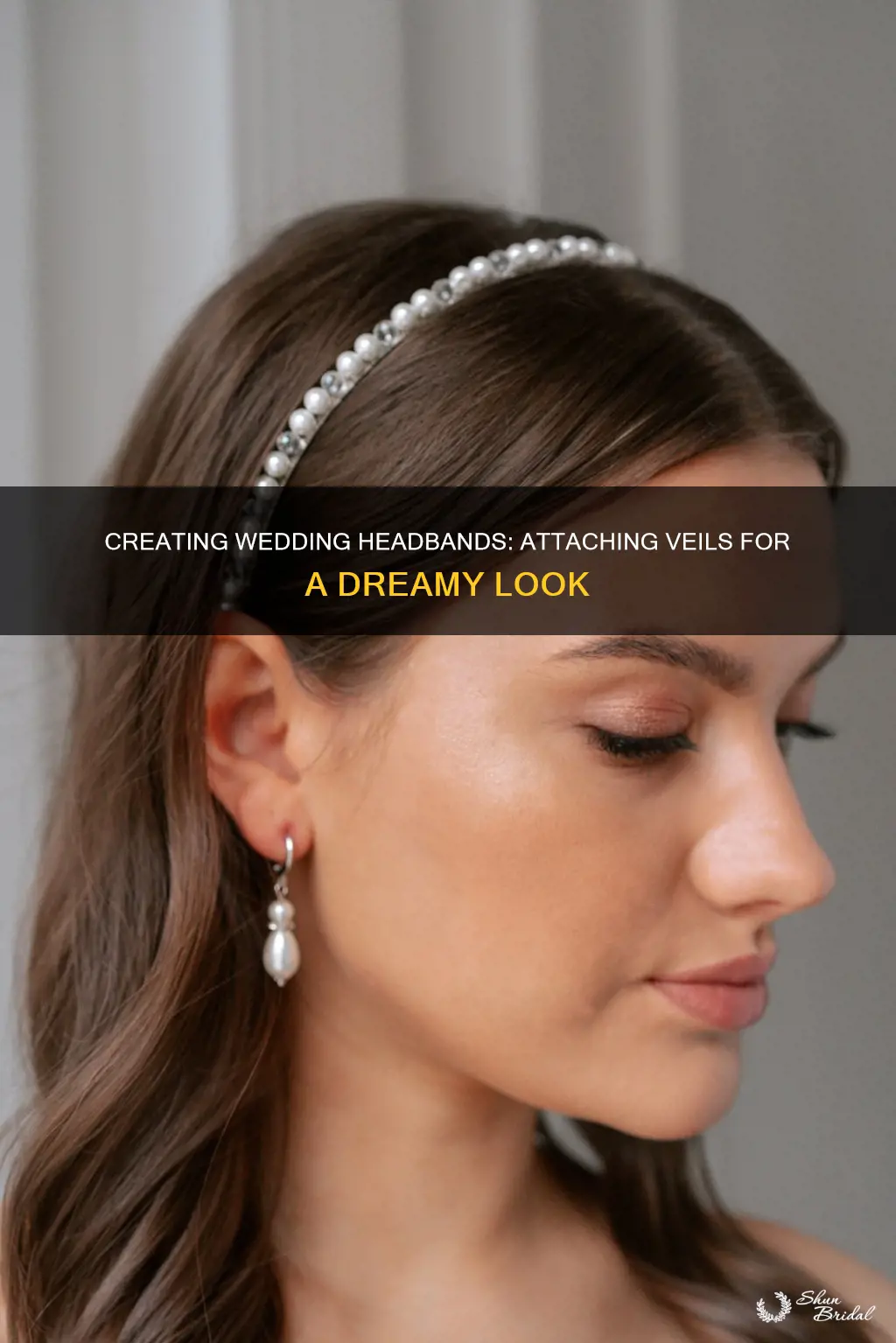 how to make wedding headbands with veil