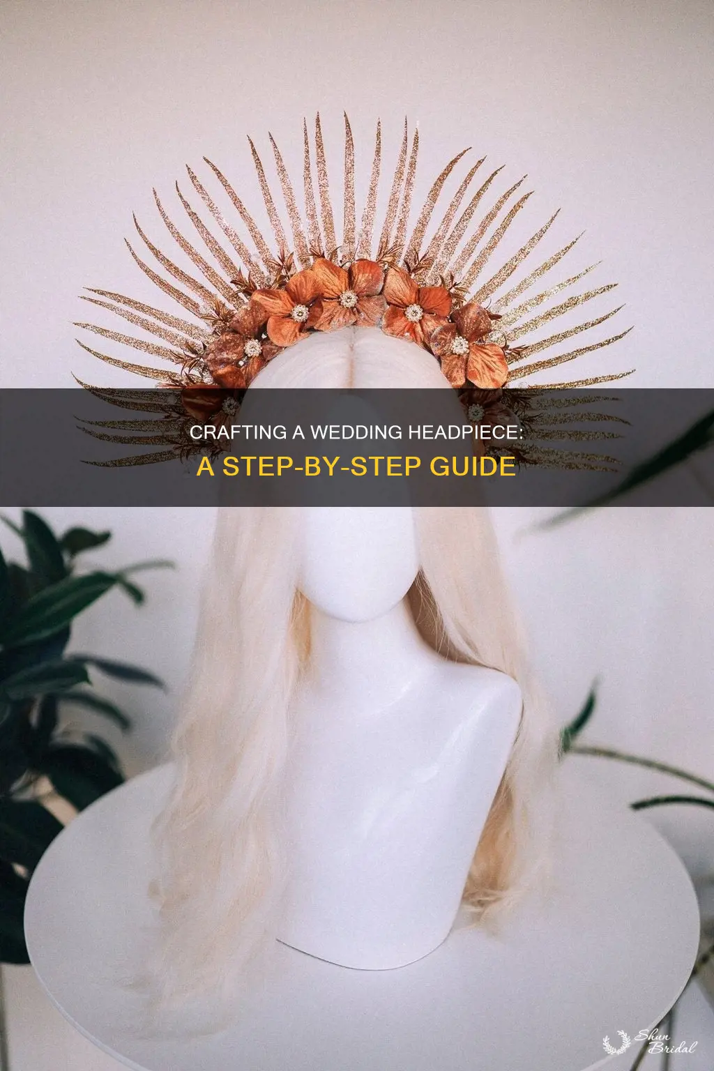 how to make wedding headpiece