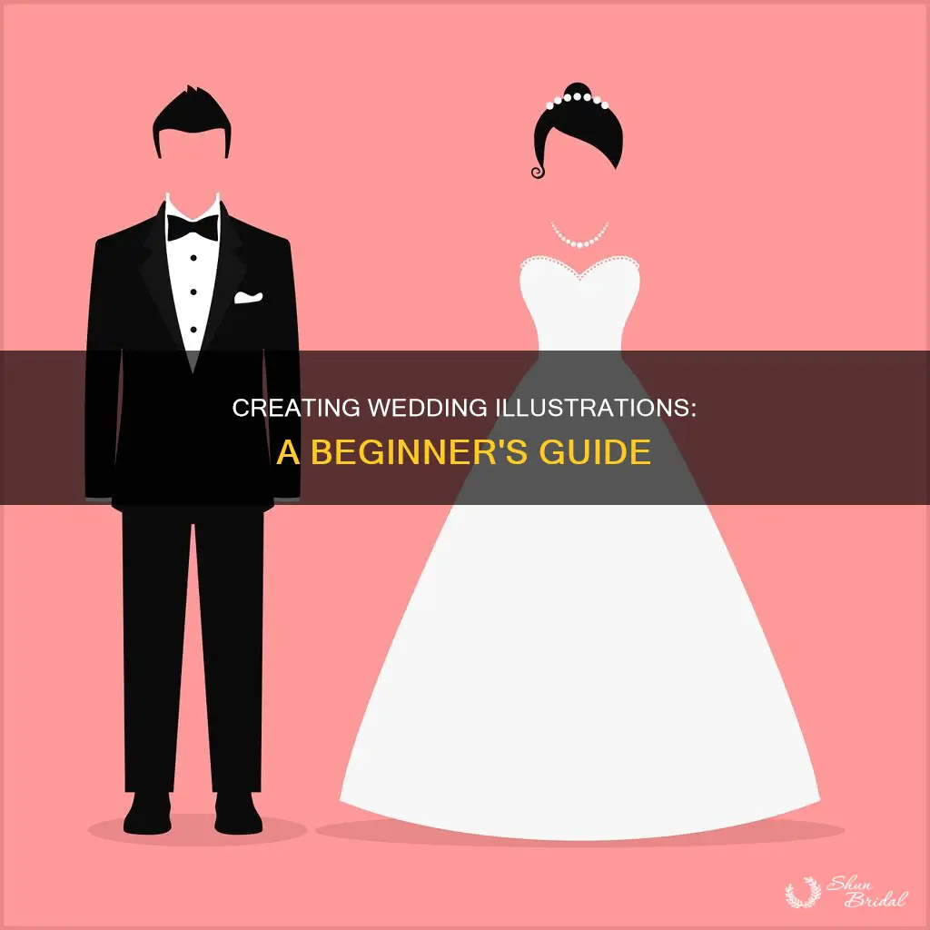 how to make wedding illustration