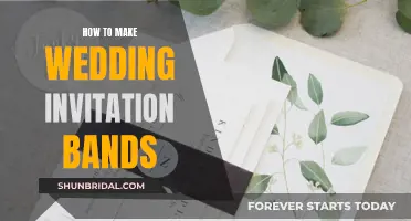 Crafting Wedding Bands: DIY Invitation Ideas