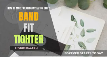 Belly Band Tricks for a Snug Wedding Invitation Fit