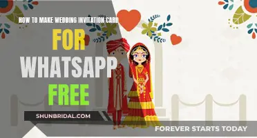 Create WhatsApp Wedding Invites: Free and Easy!