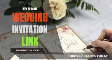 Creating a Wedding Invitation Link: A Step-by-Step Guide