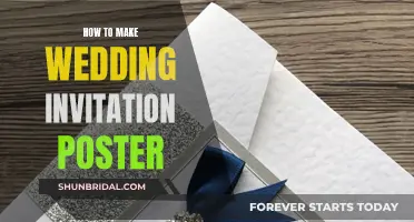 Designing Your Wedding Invitation Poster: A Step-by-Step Guide