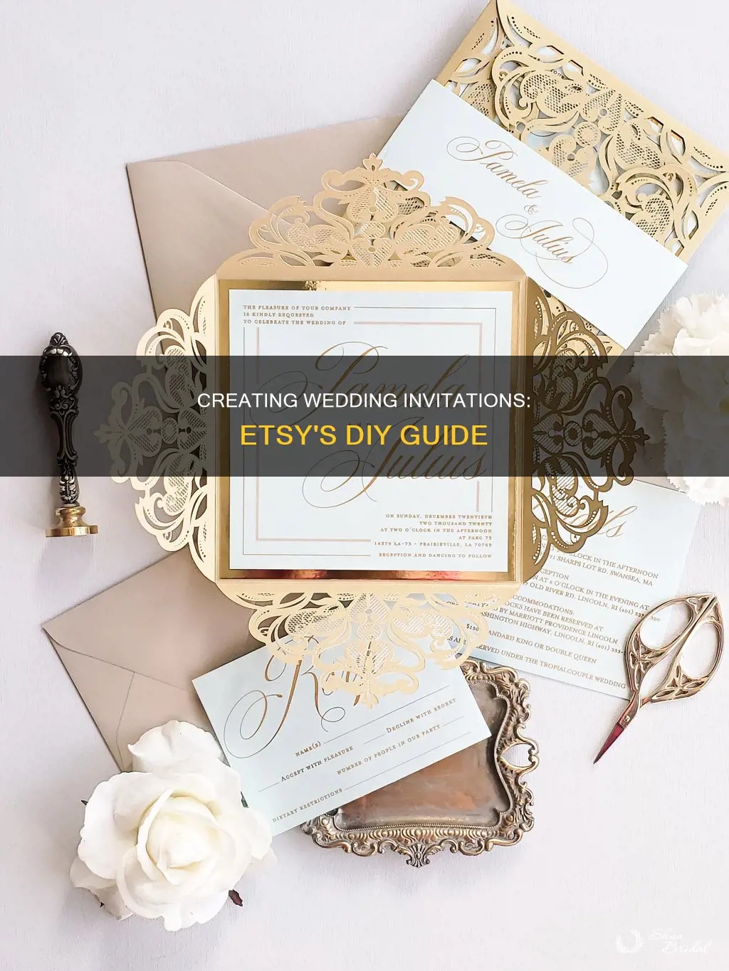 how to make wedding invitations on etsy