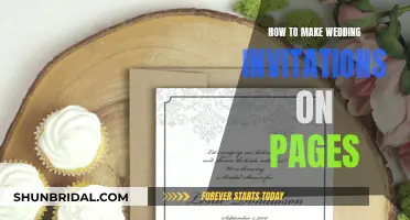 Creating Wedding Invitations with Pages: A Step-by-Step Guide