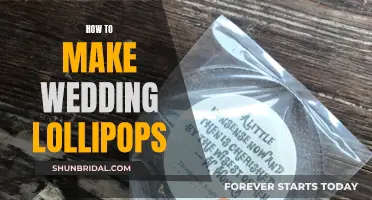 Creating Wedding Lollipops: A Step-by-Step Guide