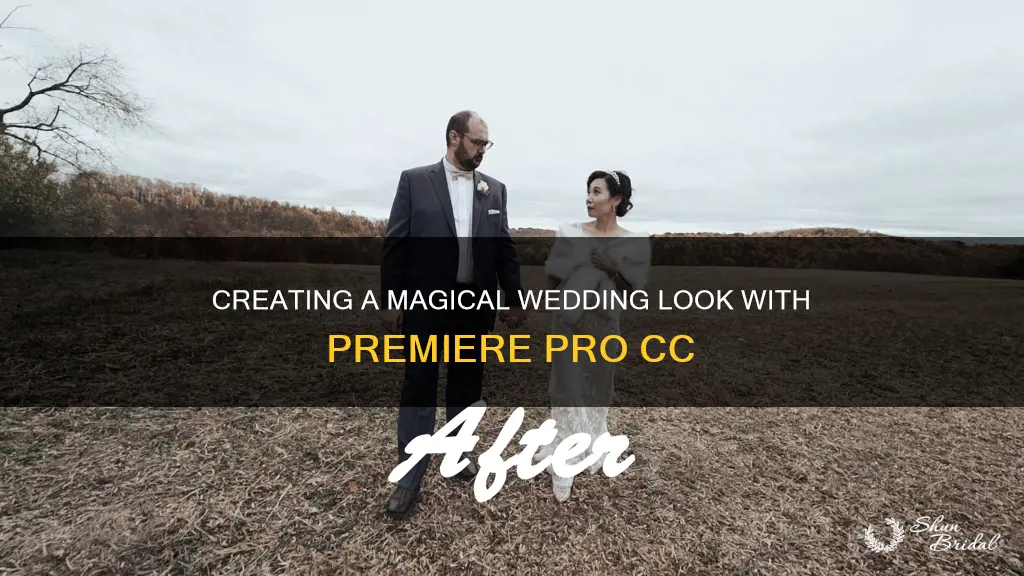 how to make wedding look on premire cc