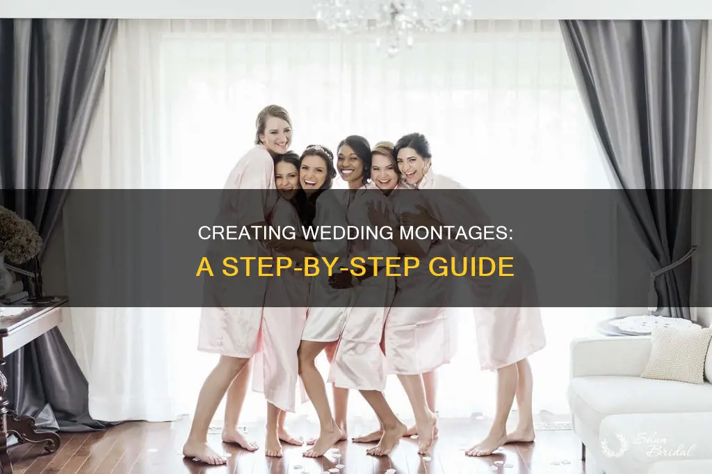 how to make wedding montage