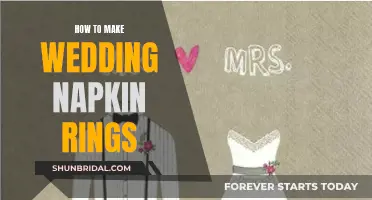 Creative DIY Napkin Rings for Your Wedding Day